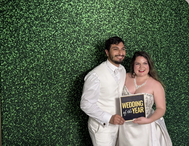Wedding Photo Booth with Couple in San Antonio